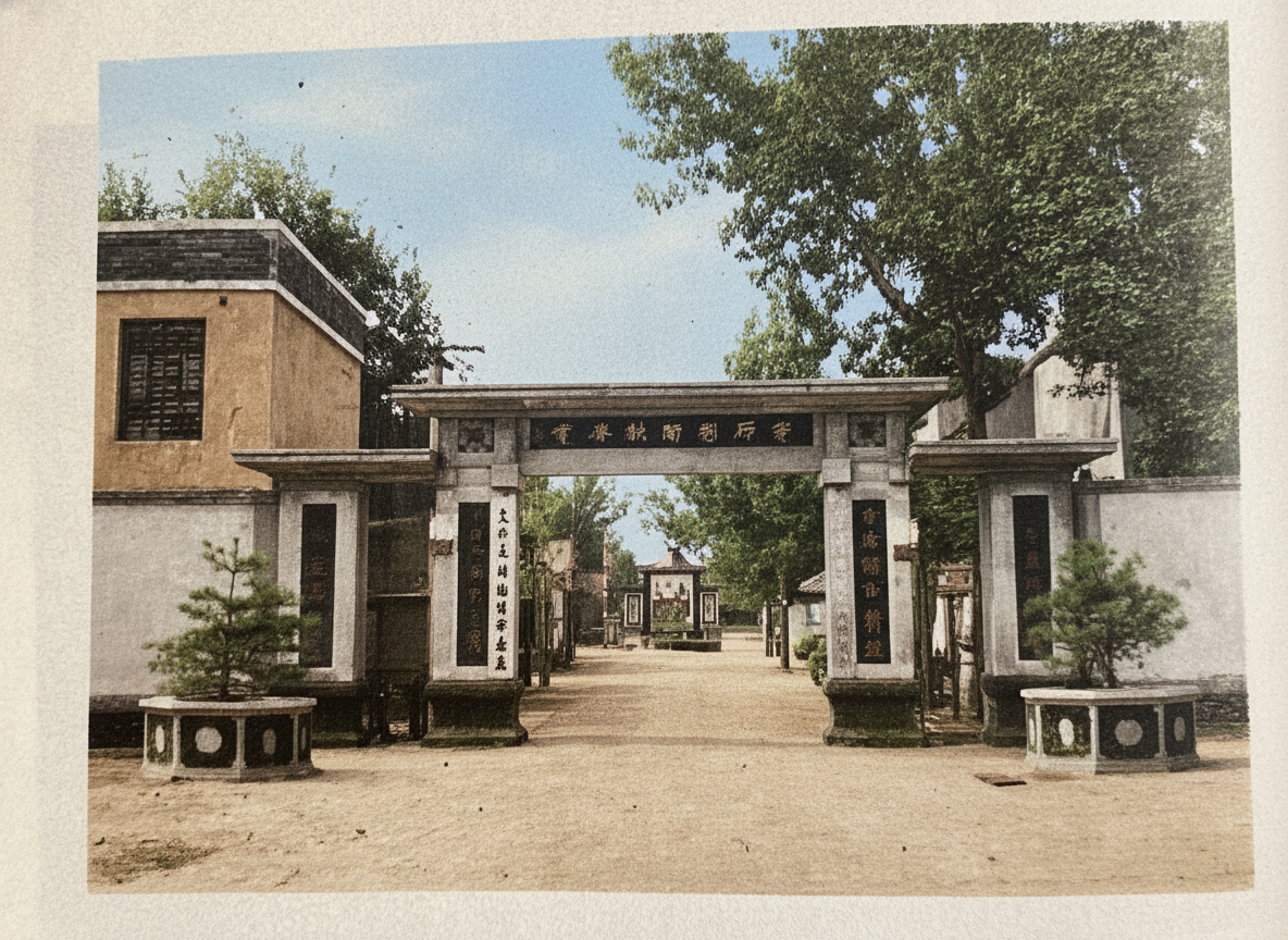An old hometown image from Lao Huang's story